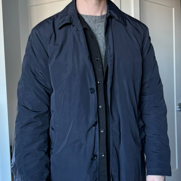 Sid Mashburn Navy Traveler's Trench - Large - Excellent Condition - Picture 5 of 7